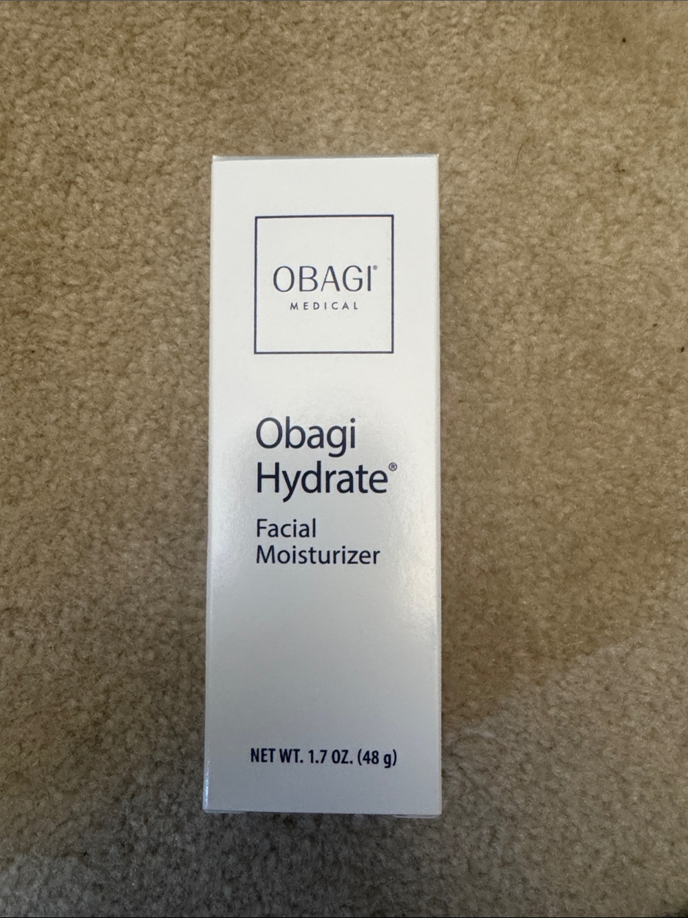 Obagi Hydrate Facial Moisturizer — White Packaging